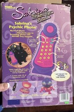 Tiger Electronics Sabrina: The Teenage Witch Sabrina's Psychic Phone New READ!