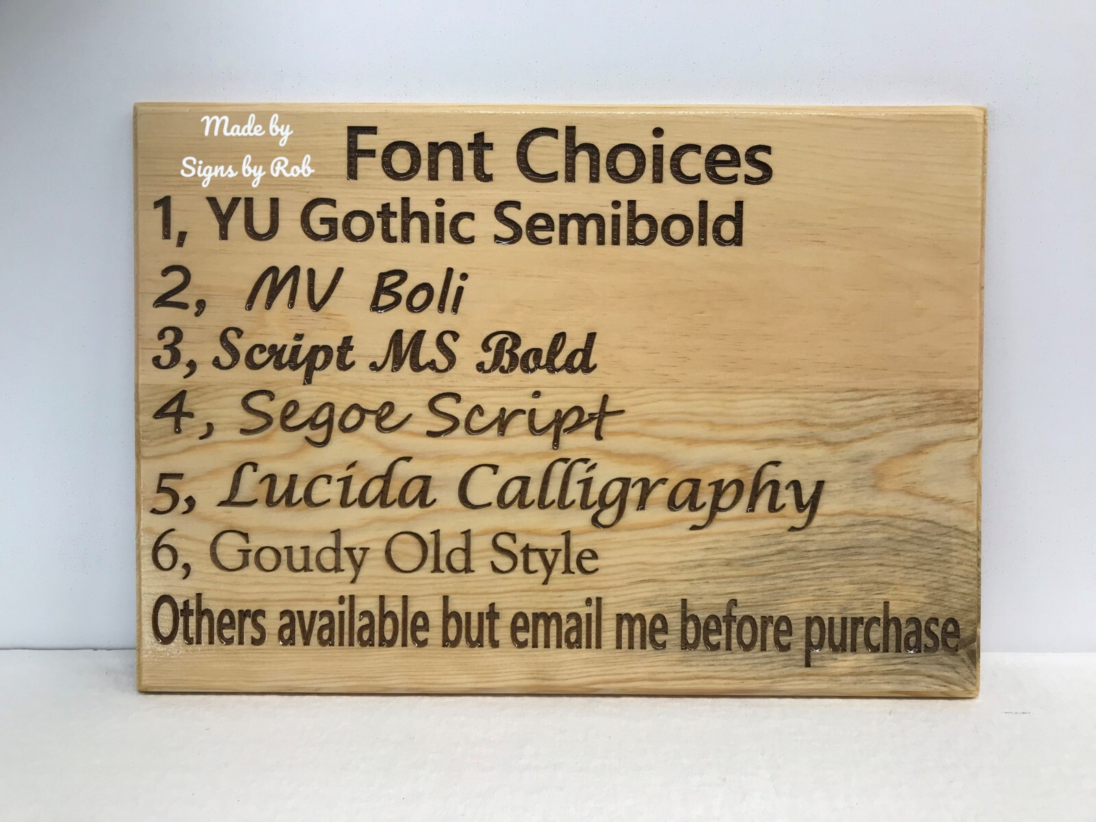 3 1/2" x 12" custom made Cedar wood sign using "TEXT OF YOUR CHOICE" Great Gift.