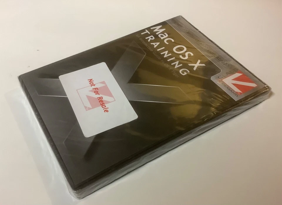 Mac OS X -Tiger Training An Interactive Guide-Not for Resale CD-ROM, 2006-SEALED - Image 4 of 4