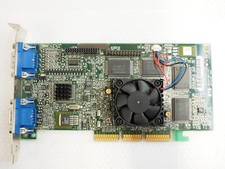 Matrox G4 MMDH4A32G 906-04 MGA AGP Dual VGA Card