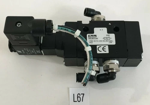 *Pre Owned* PARKER B5G2BCG49C 7019-9AA 67V DC 4.8W 120V 50/60 Hz + *Warranty*