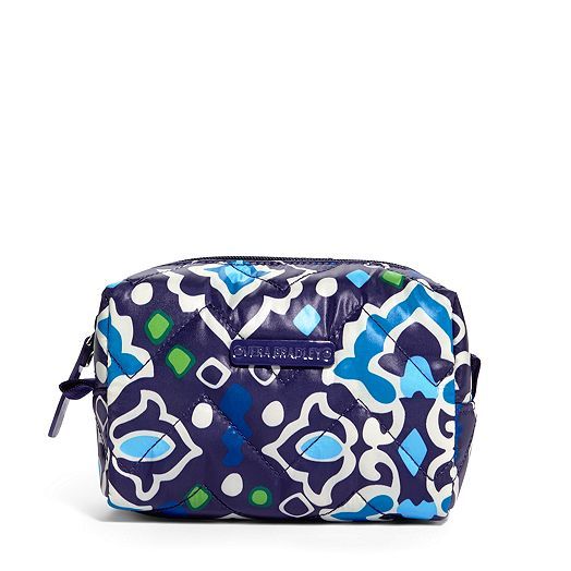 Vera Bradley Small Puffy Cosmetic Bag 