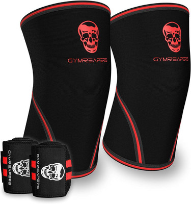 Elbow Sleeves (1 Pair) W/Wrist Wraps - Elbow Brace for Support & Compression for