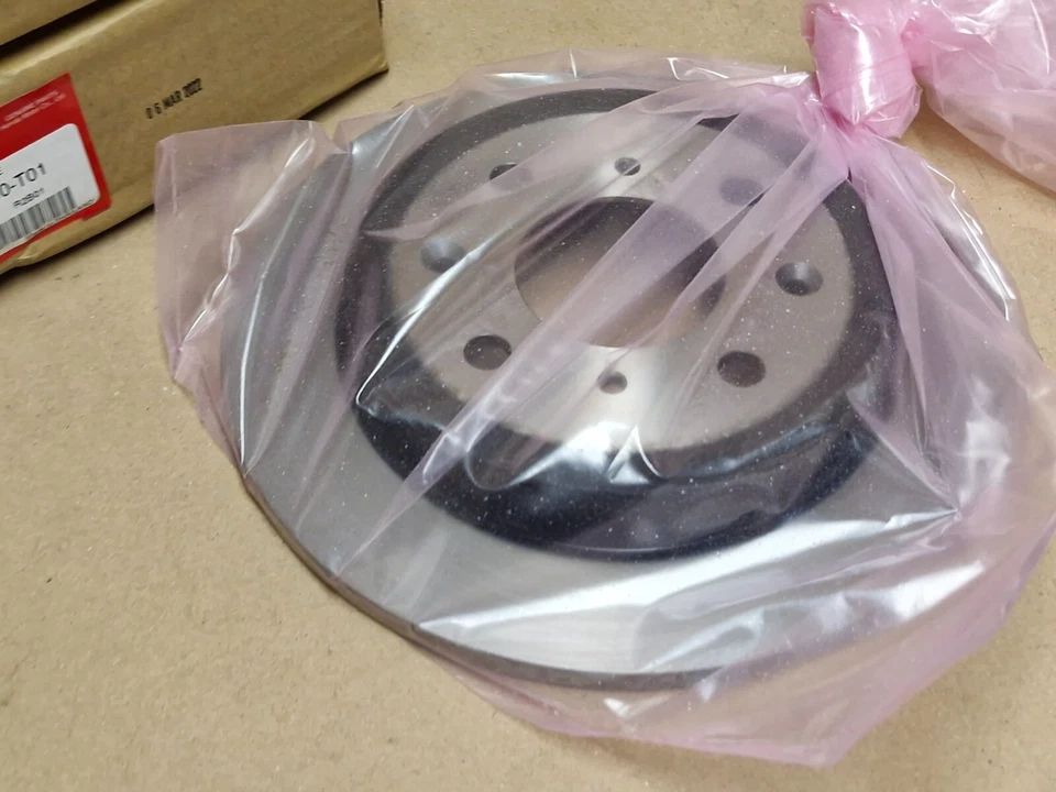 Honda Jazz GK Rear Brake Disc 2013-on 42510TG0T01 42510-TG0-T01 Genuine NEW - Image 2 of 4