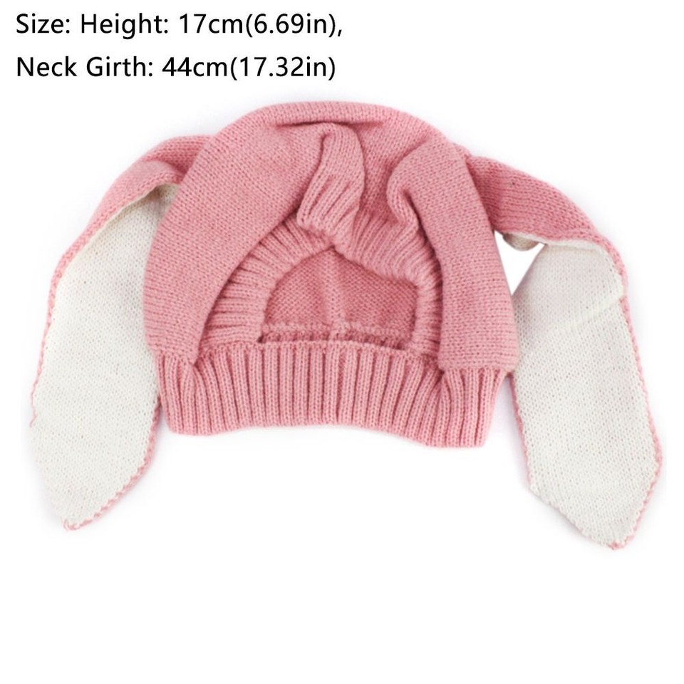 Cappello Da Coniglio Per Gatti E Cani Piccoli - Morbido, Regolabile, Per Feste