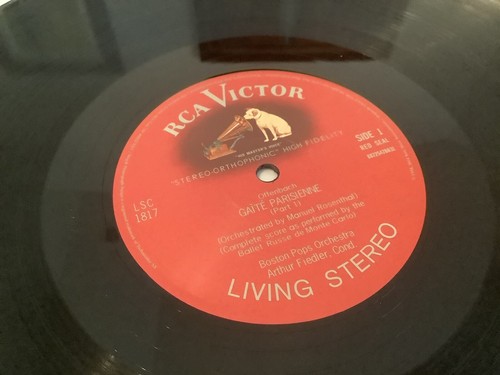 RCA LSC-1817 RE LP 180g Fiedler/Offenbach Gaité Parisienne Analogue Numbered - Picture 5 of 7