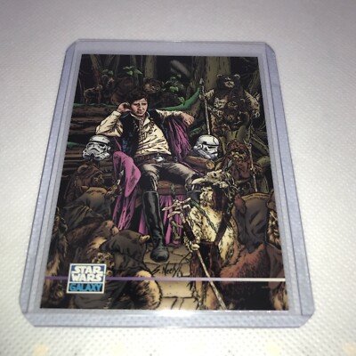 1995 Topps Star Wars Galaxy Series 3: Scott Neely #348 Hans Solo