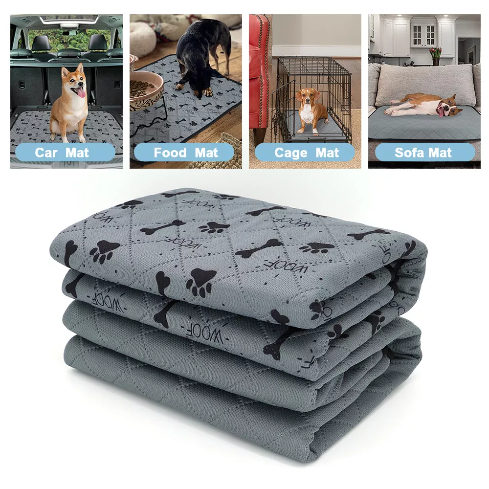 Dog Pee Pad Blanket Reusable Absorbent Diaper Washable Puppy