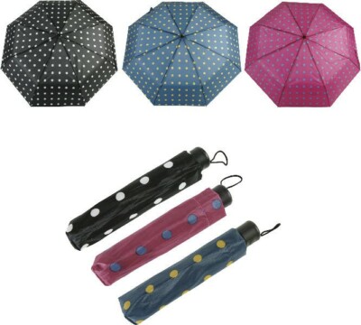 Minkissy Mini Puppenschirme 4er Set - Offen & Schließbar Für Puppenhaus Deko