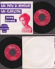 JOSY JONES 45 TOURS SP 7'' BELGIUM *UN PEU D'AMOUR*