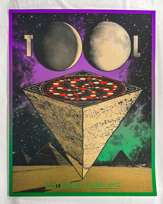 TOOL Poster by TODD SLATER Camden NJ 28 Sep 2006 Tweeter Center 99