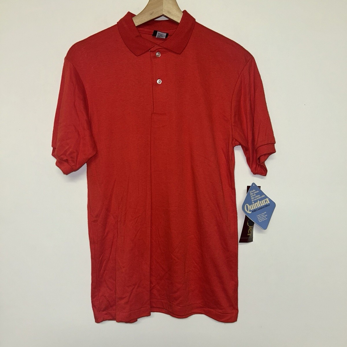 Vintage 1990's Wrangler Mens Polo Shirt, Deadstock NWT, Size