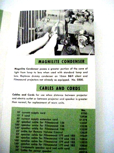 Zubehör für "Bell & Howell" Vintage Booklet Projektoren mit tollen Bildern * - Bild 4 von 12