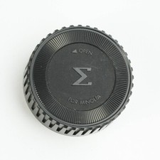 Sigma For Minolta - Rear Lens Cap for SR MD/MC Mount - Twist-On