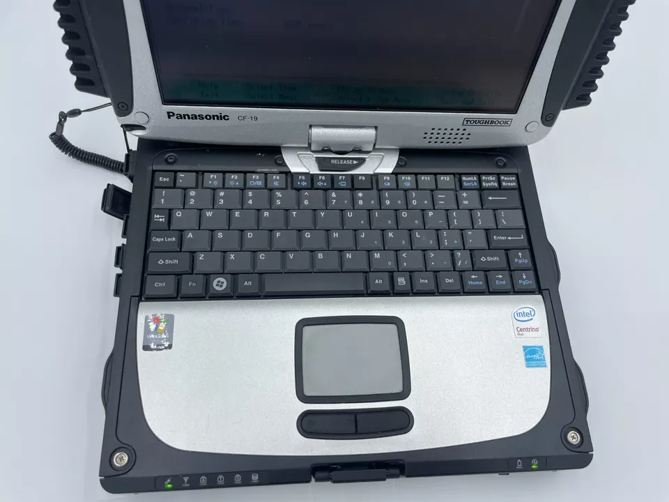 Panasonic TOUGHBOOK CF-19 CoreTM2 Duo CPU U7500 320Gb HDD 4Gb RAM Windows 7 Win7 - Image 3 of 4