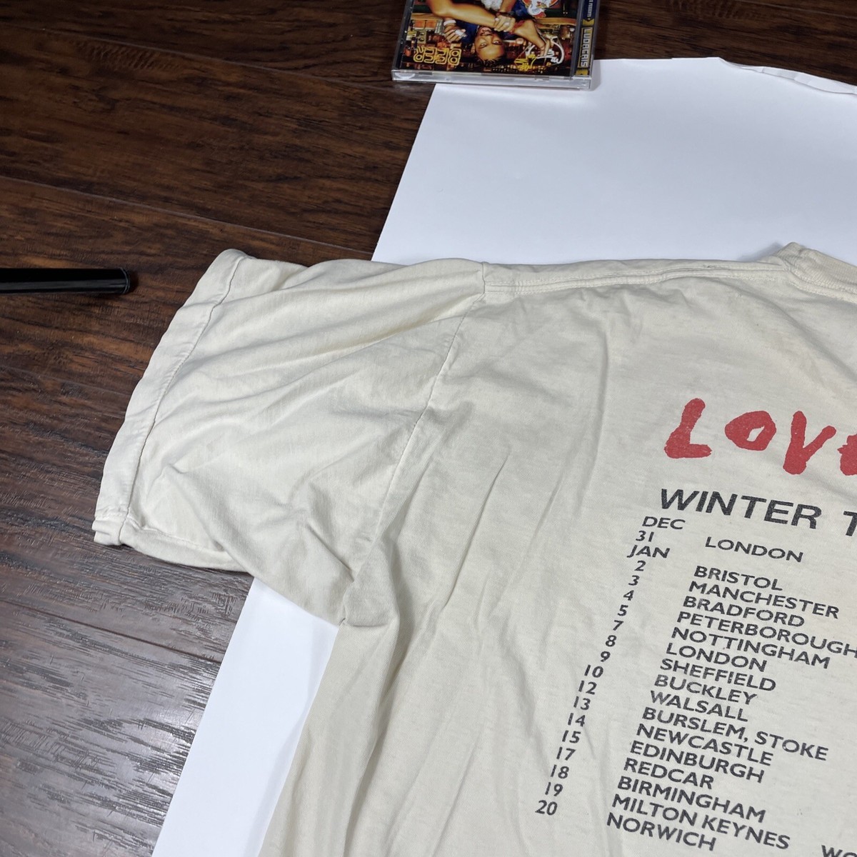 Vintage Love/Hate T Shirt Winter Tour 1990-91 XL | eBay Vintage Love/Hate T Shirt Winter Tour 1990-91 XL | eBay