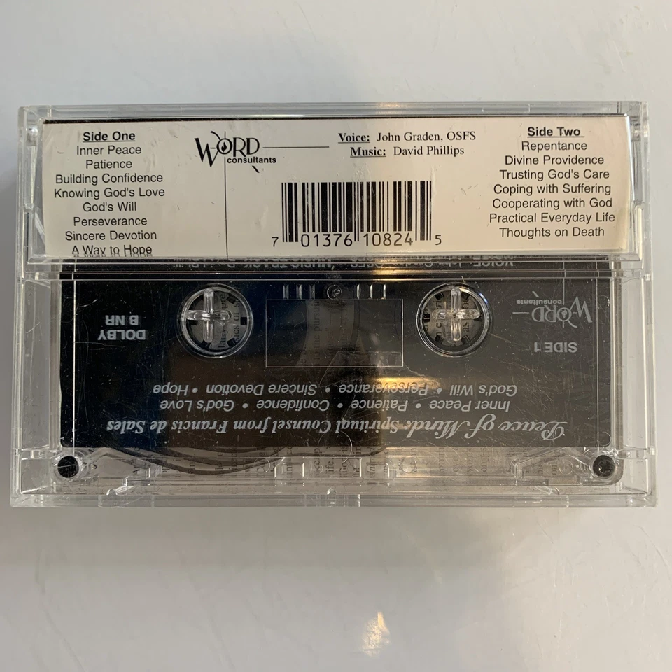 Peace of Mind Spiritual Counsel from Francis de Sales (Cassette) - Image 2 of 2