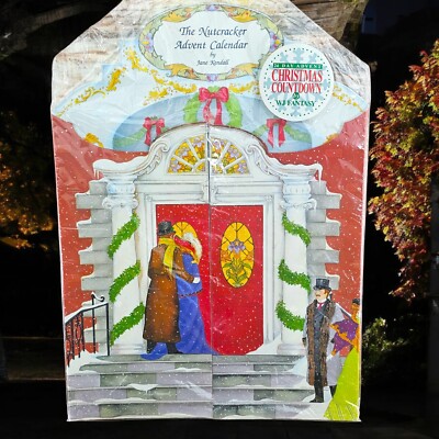 The Nutcracker Advent Calendar Book By Jane Kendall Vintage 90s Retro Babalu