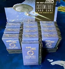 Star Trek CCG The Next Generation Beta Unlimited Starter Deck Sealed 60 Cards