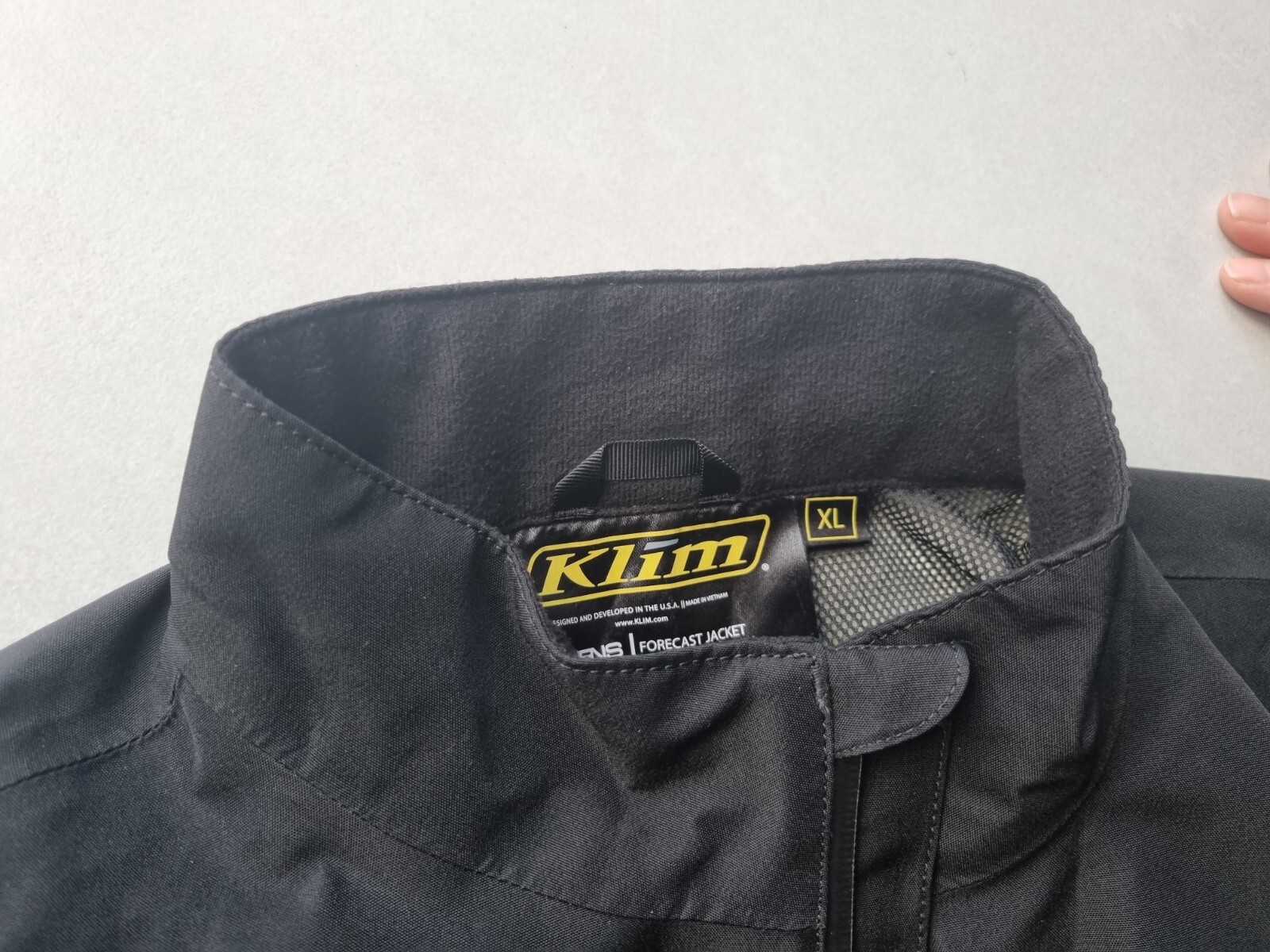 Klim GoreTex Forecast packable motorcycle motorbike over jacket XL