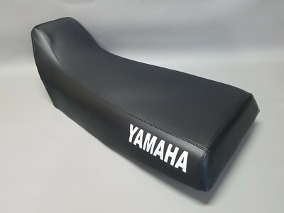 #ad #ad Yamaha YFM350 WOLVERINE 350 1995 2005 Seat Cover Solid black with side logos $34.95