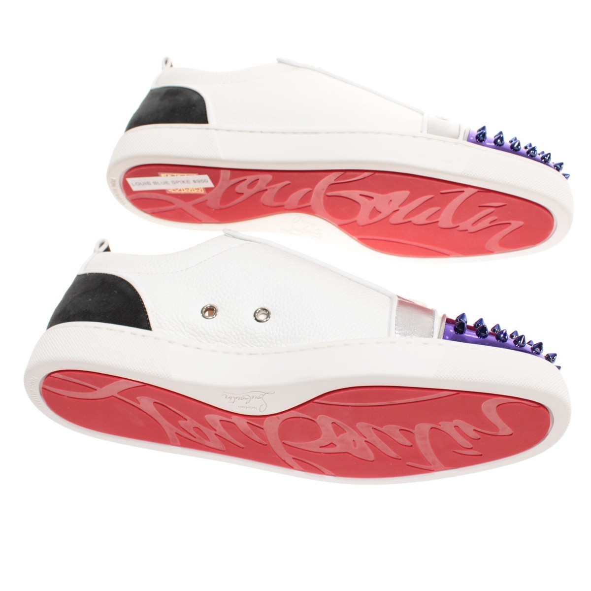 Christian Louboutin White and Red bottoms nwb Sneakers 12 arpoador 45 nwt Christian Louboutin NWB Sneakers Size 43 10 US Louis Junior  main image 3