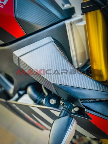 Cover telaio int carbon Aprilia Tuono V4 1100 (post-2021) / Frame cover carbon - Picture 4 of 5