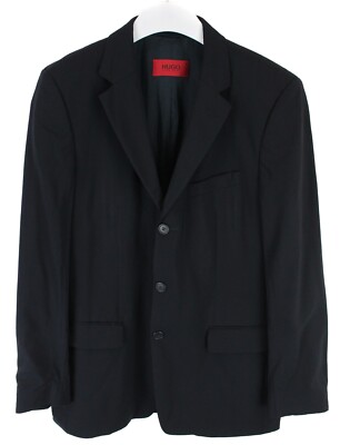 HUGO BOSS Albo/Hago Blazer Men's US 38R Single Breasted Wool Blend