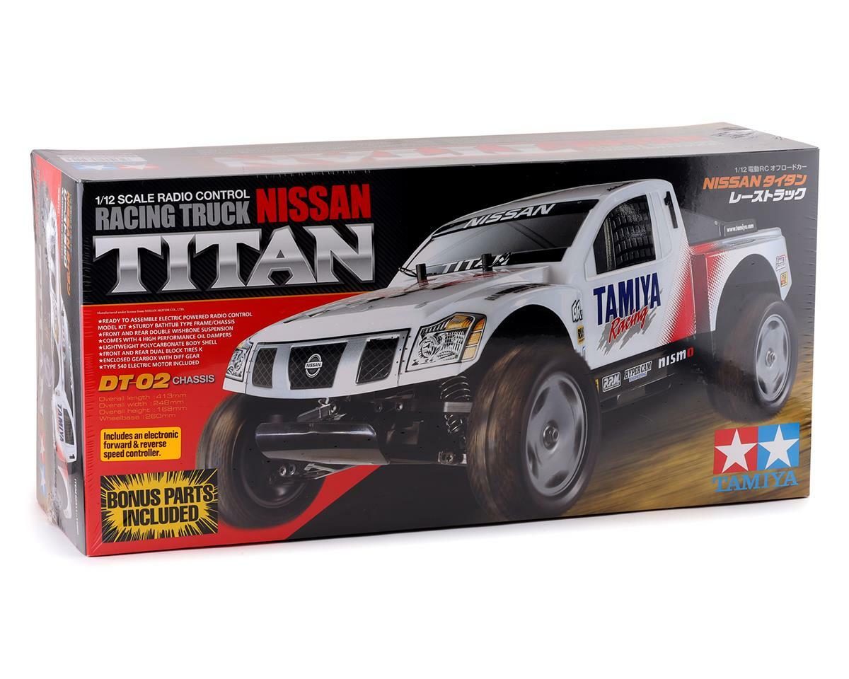 タミヤNISSAN TITAN 1/12スケールRCスペアボディ タミヤNISSAN TITAN 1