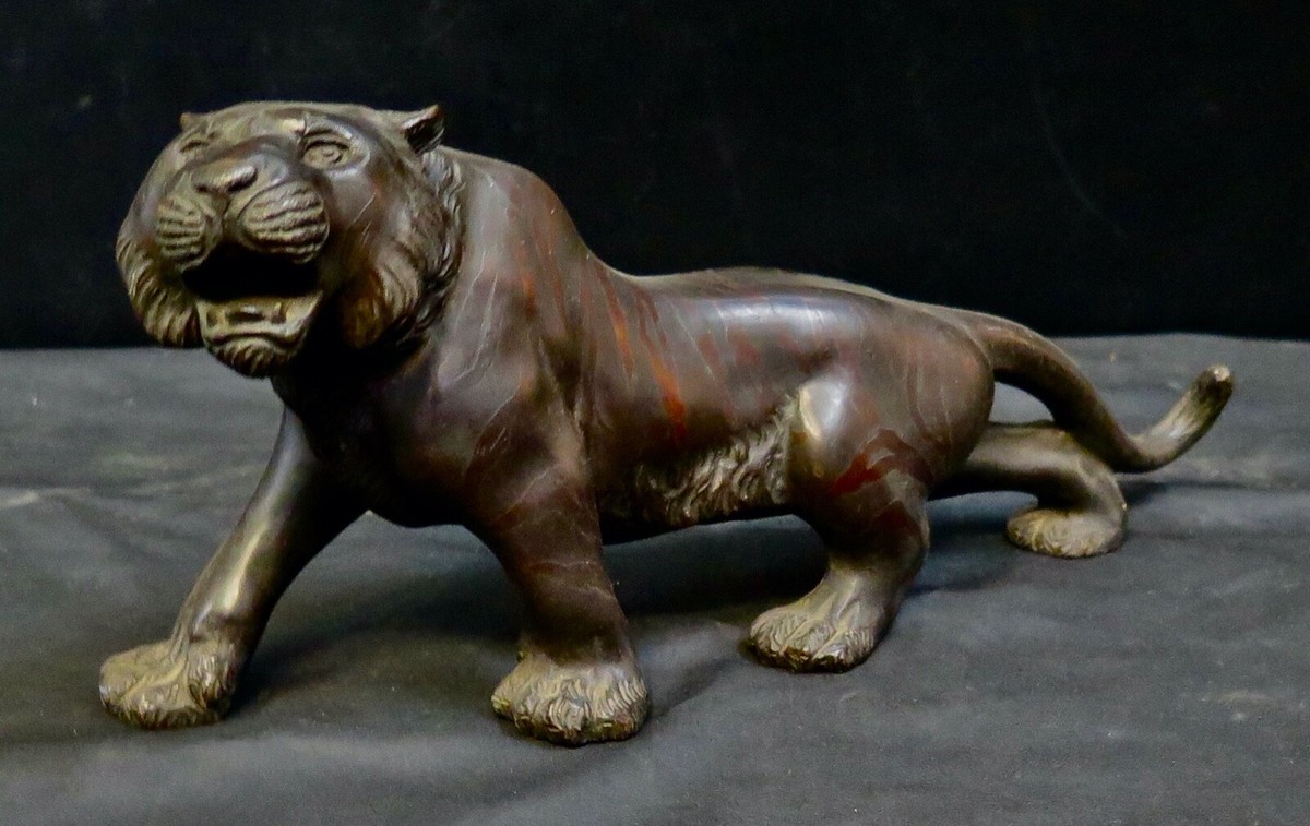 ブロンズ製トラの彫刻　bronze tiger statue Bronze Tiger Statues - Customized Bengal Brass for Sale