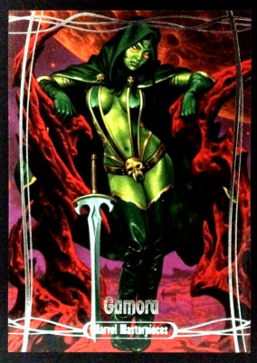 2016 Marvel Masterpieces - Gamora #34 - Base Set 1958/1999