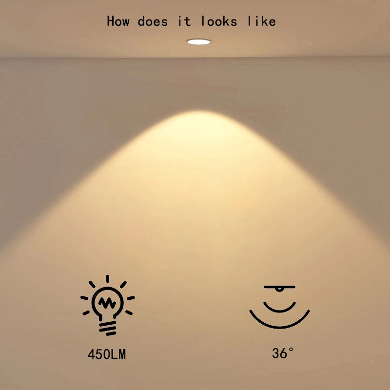 GU10 MR16 GU5.3 LED COB Spotlight Bulbs 5W Dimmable Lamp AC 220V 240V DC 12V 24V - Image 4 of 4