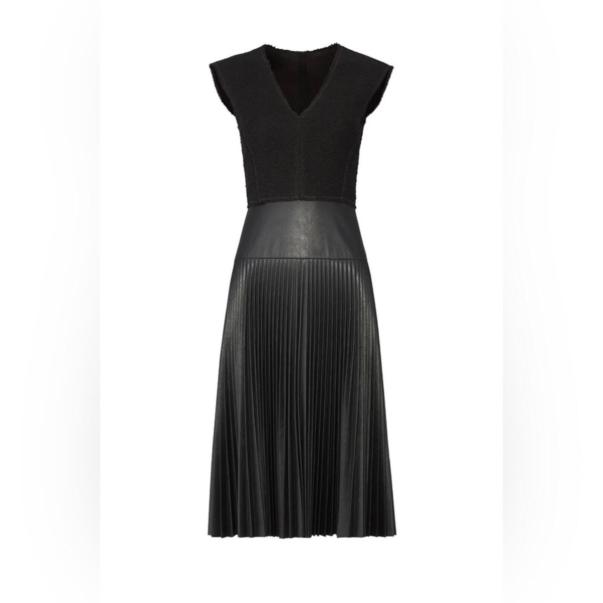 chinese dress ladies Harper Lamb Leather Dress – Rebecca Minkoff main image 0