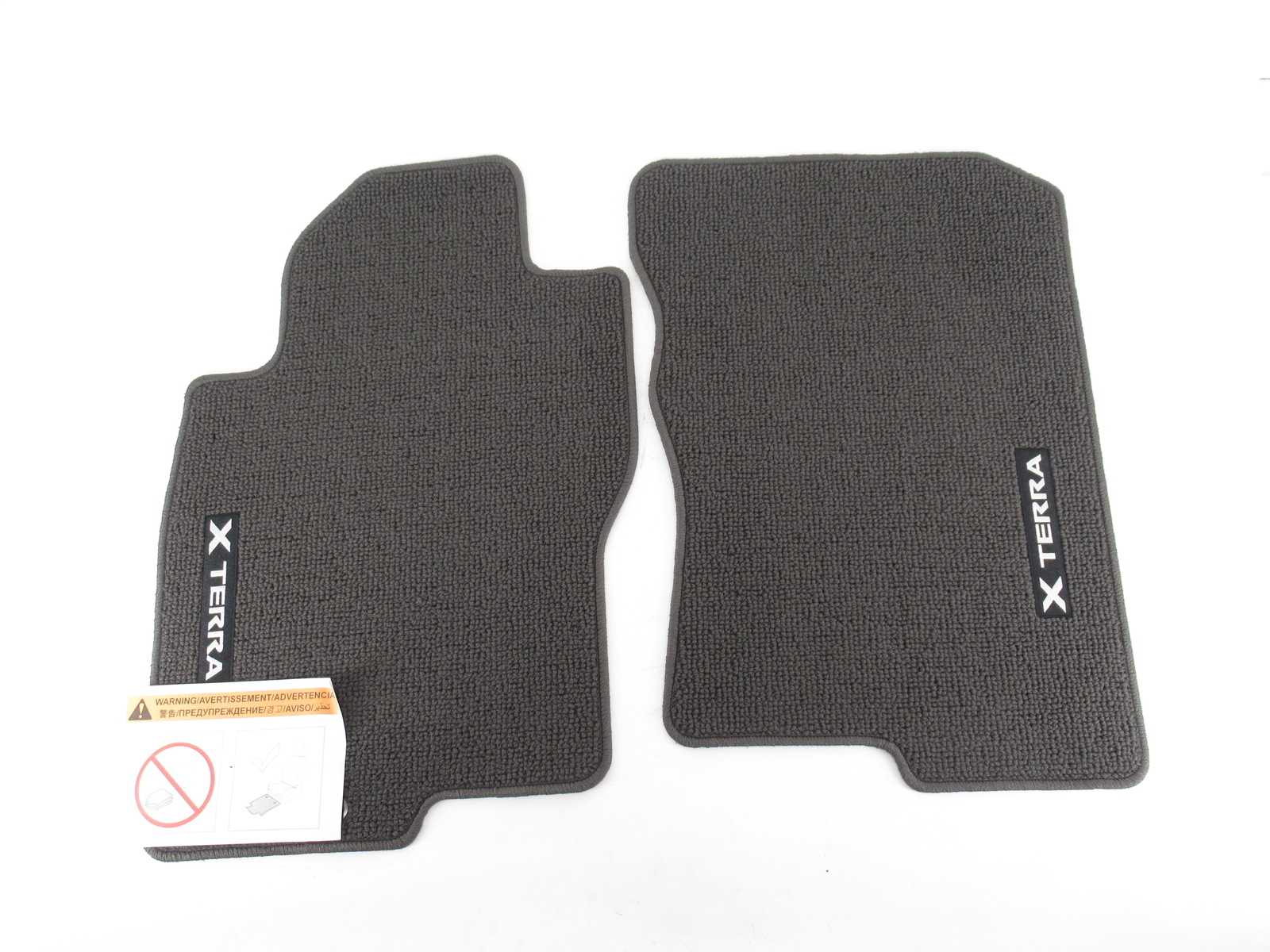 Genuine OEM Nissan 999E2KR000CH Charcoal Carpeted Floor Mat 3pc 2005