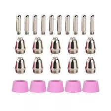 Cutting Electrodes Tips Cups Rings fit Amico CUT-50 50 Amp Air Plasma Cutter