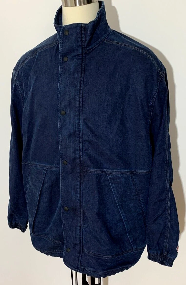 Rare DIESEL D Rodney NE Jogg Jean Denim Jacket Zipper Closure NWT
