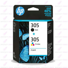 Original HP 305 Black & Colour Ink Cartridge For DeskJet 2720 Printer