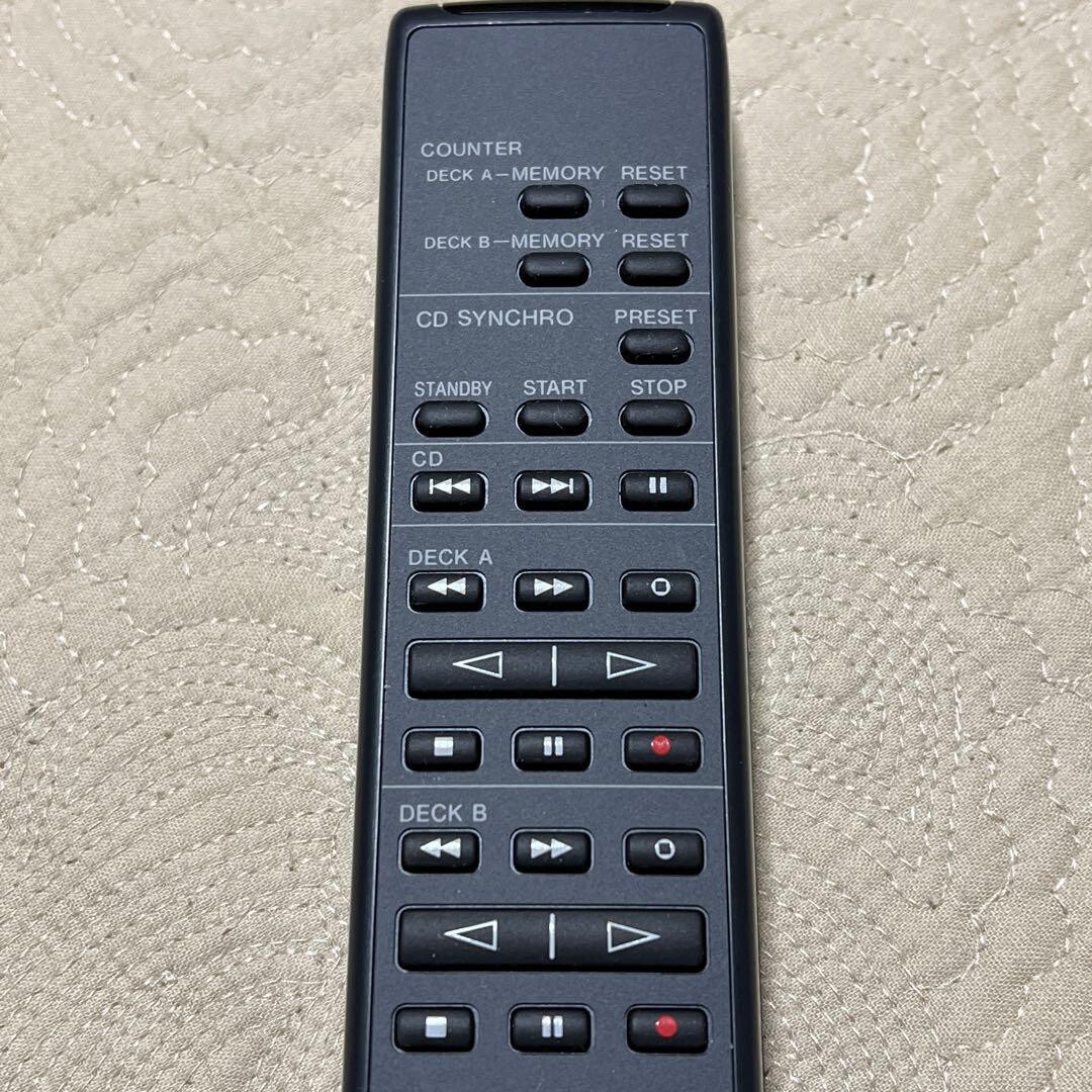 SONY RM-J910 Remote control Cassette deck From Japan Tested