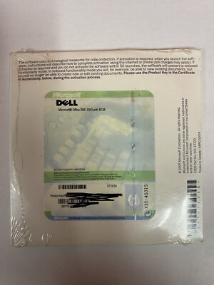 Microsoft Office Small Business Edition 2003 w/ Business Contact Manager -sealed