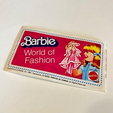 1981 Barbie Ken World of Fashion Vintage Mattel Box Mini Catalog 0007-3130
