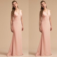 BHLDN Jones V-Neck Jones Dress in Bush - Size US 10