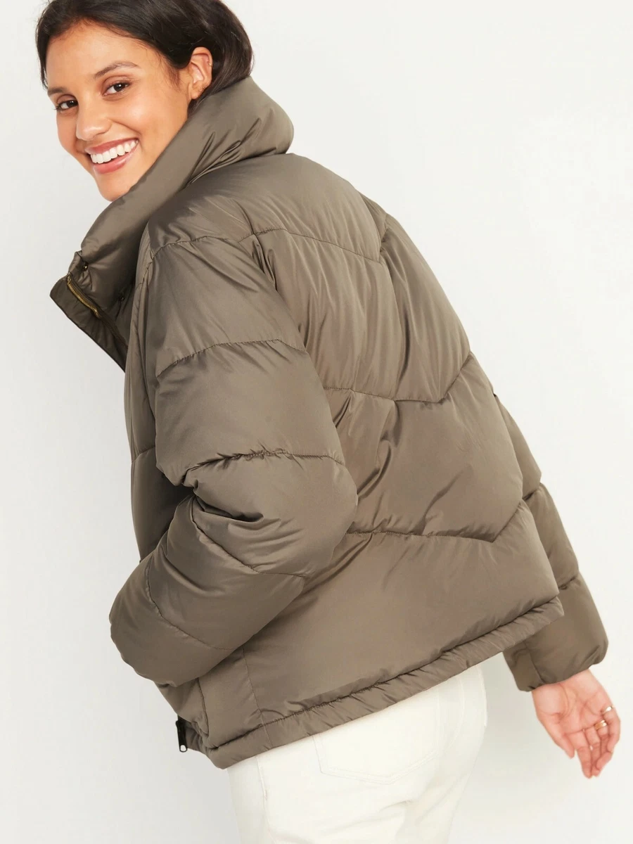 Quilted utility puffer jacket old navy Clearance