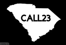 "PERSONALIZED" HAM RADIO VINYL STICKER / SOUTH CAROLINA