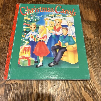 Christmas Carols Sing A Long Book 1994 Hardcover  Goodtimes Publishing 