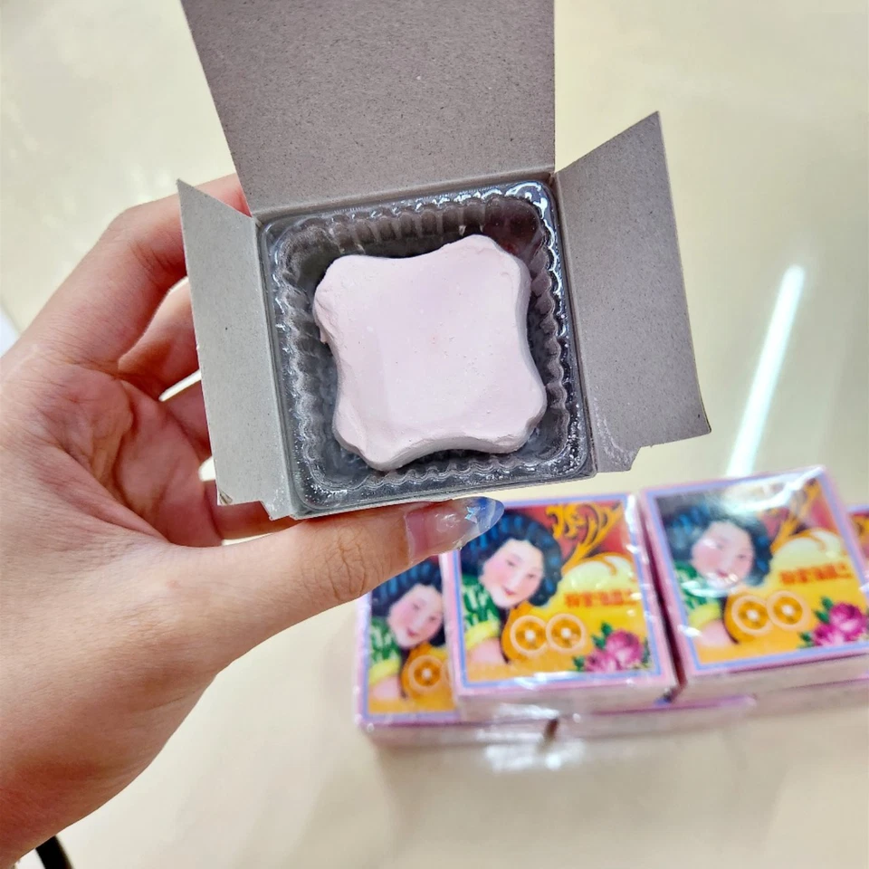 Traditional Chinese Face Pressed White/Pink Powder – Sam Fong Hoi Tong (57g) - Image 4 of 4