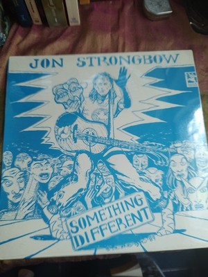 LP-JON STRONGBOW-Something Different-1989-Seattle Folkie & Artist-Electric Man