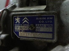 Boite de vitesse Peugeot 607