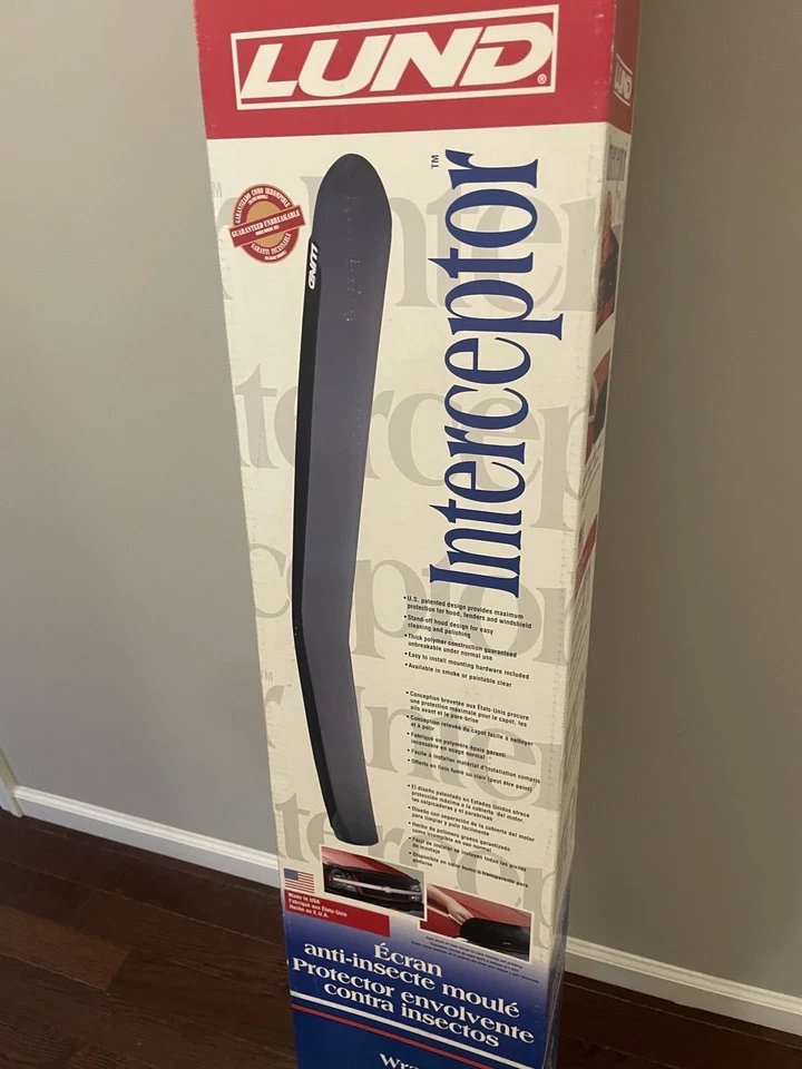 Protector capó deflector de aire Bug Chrysler PT Cruiser 01-07, Lund 18411, HUMO Foto 3 de 4