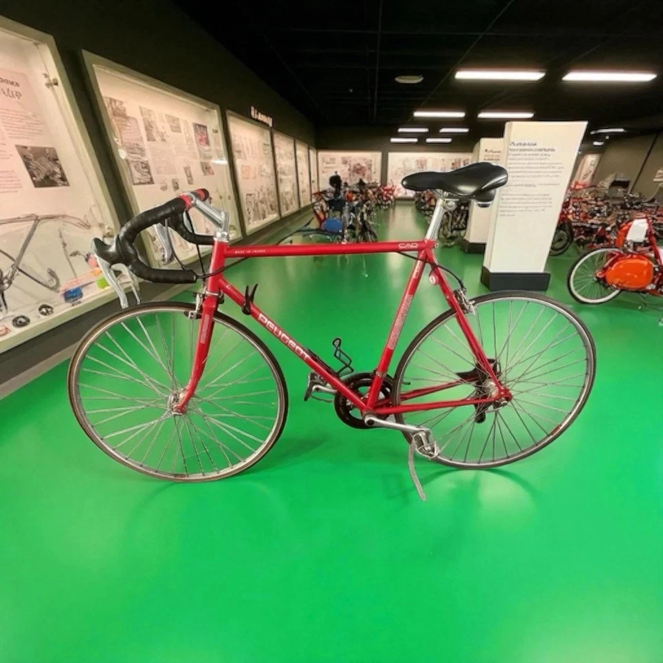 Peugeot Aubisque 12 Vintage Steel Road Bike 57cm – Classic French Racing Bicycle - Bild 2 von 4