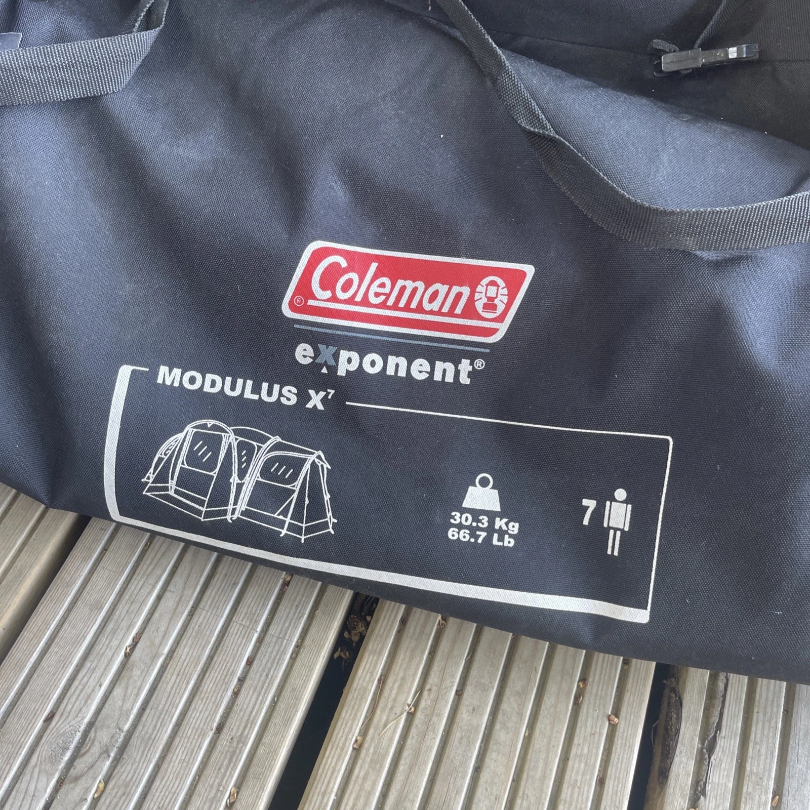 Coleman Exponent Modulus X 7 Tent - 7 person polled tent.